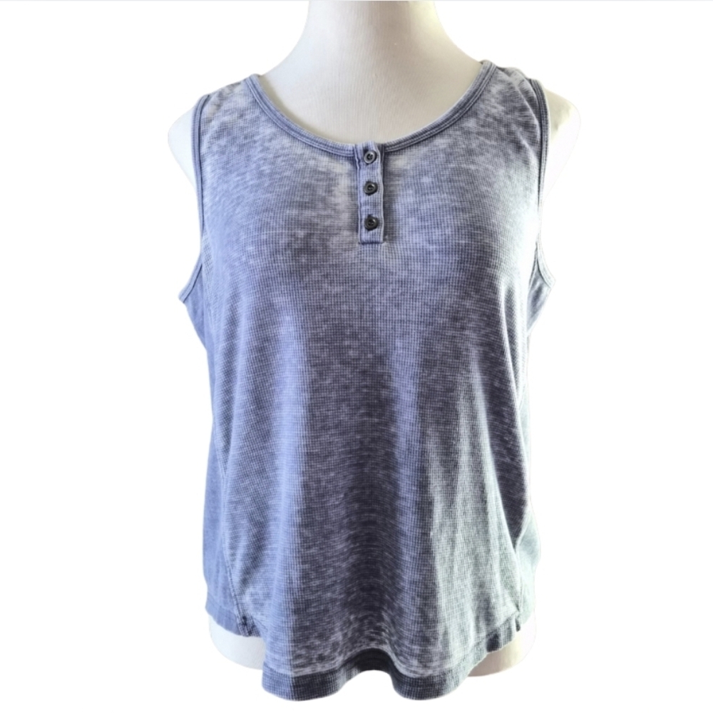 Jane and Delancey Blue Tank Top